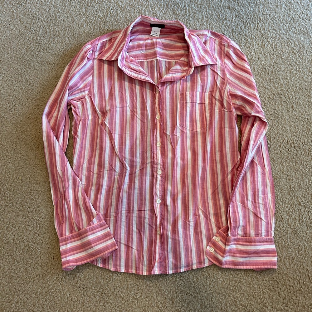 Medium J Crew Button Up - Picture 1 of 3